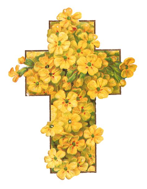 Free Cross Flowers Cliparts, Download Free Cross Flowers Cliparts png png image