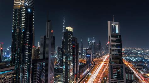Dubai Skyline Wallpaper 4k
