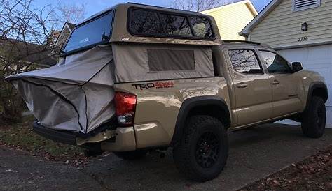 toyota tacoma topper roof rack