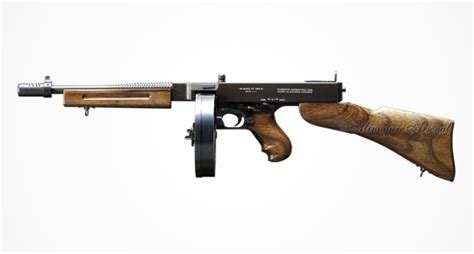 Miniature Models Of The Original Thompson Submachine Gun Model 1928А1