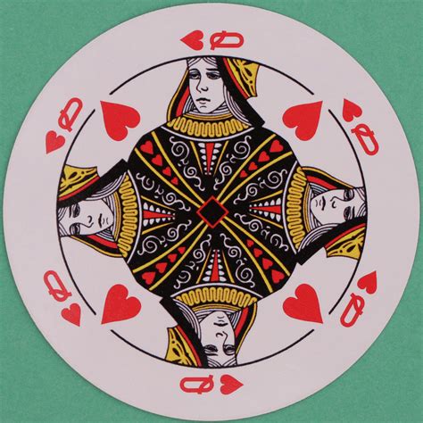 Queen of hearts—rules of the game. Lagoon Games Round Playing Card Queen of Hearts | Leo ...