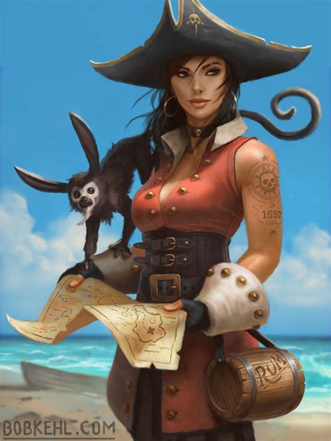 45 Pirate Character Designs In A Diverse Range Of Styles Pirate Woman Character Art Pirate Art