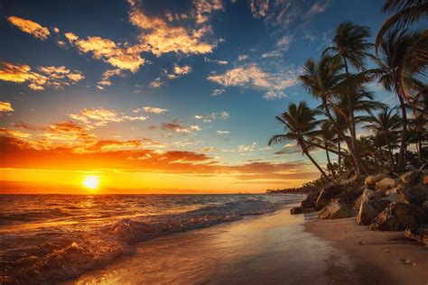 The Free High Resolution Photo Of Punta Cana Sunrise Beach