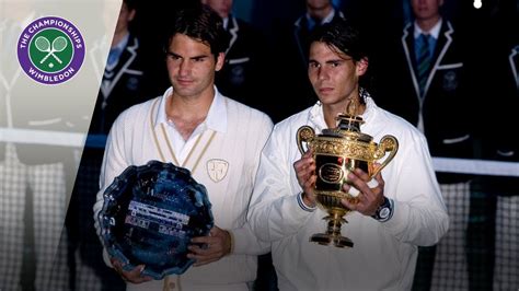 Roger Federer Vs Rafael Nadal Wimbledon 2008 The Trophy Ceremony