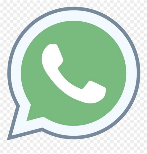 Whatsapp Icon Light Icons Whatsapp Icon Clipart 1245190 Pinclipart