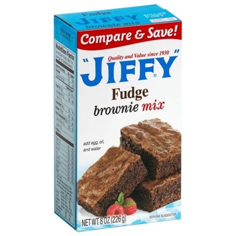 Jiffy Fudge Brownie Mix 226g 8oz Authentic Ja Foods