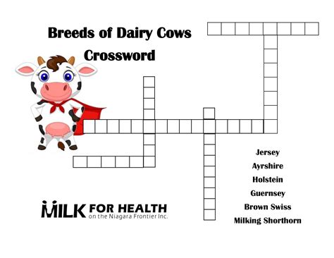 Cow Nyt Crossword