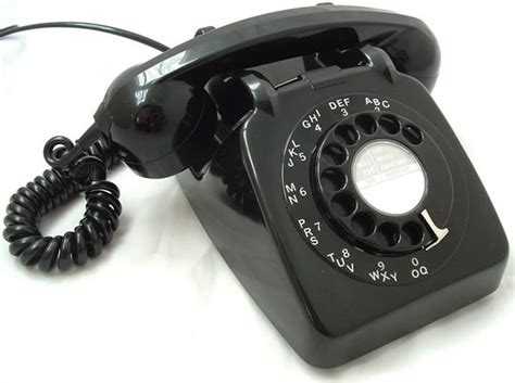 Gpo 746 Rotary Dial 1970s Telephone Traditional Black Pmc Telecom