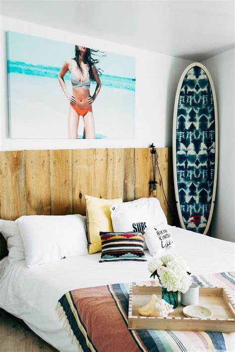 This shot shows the blue couch for seating and sleeping. Bedroom beach, Bohemian bedrooms and Boho chic on Pinterest