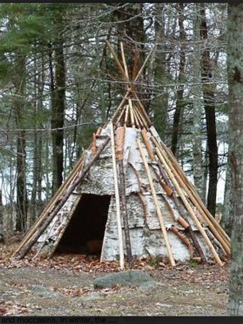 Mikmaq Daily Life Shelter And Implements Native