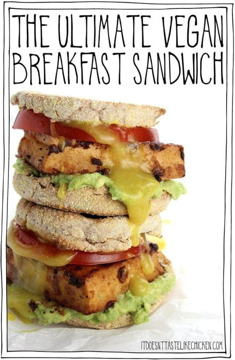 The Ultimate Vegan Breakfast Sandwich Recipe Cart