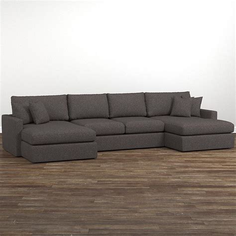 Deep Double Chaise Sectional