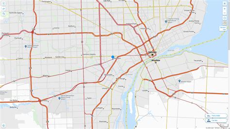 Dearborn Michigan Map