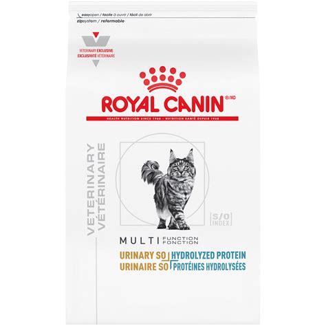 She had a bad case of ear infections. Urinary SO + Hydrolyzed Protein Dry Cat Food - Royal Canin