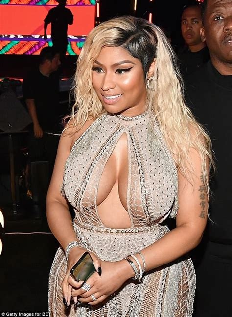Nicki Minaj Puts Up Sexy Display In Very Racy Red Dress During Bet Awards Performance Photos