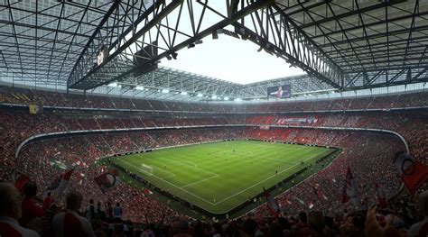 The new feyenoord stadium—proposed by oma, feijenoord stadium, and the feyenoord football . OMA finalize Feyenoord stadium design | Archello