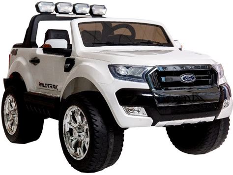 New Ford Ranger White 4x4 Electric Ride On Car Electric Ride On