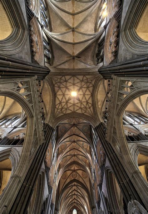 Rib Vault Ceiling Cathedral Church Of The Blessed Virgin Mary