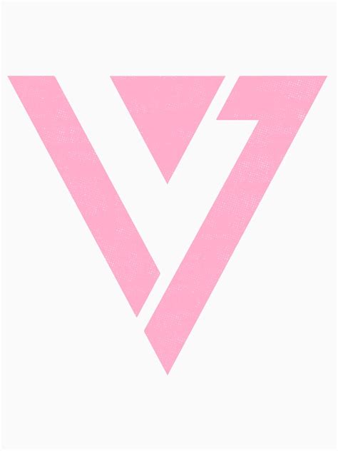 Try to search more transparent images related to seventeen logo png |. "SEVENTEEN LOGO / PASTEL PINK" T-shirt by 58mm | Redbubble