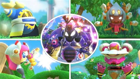 Kirby Star Allies Dlc Magolor Taranza And Susie Characters All Moves