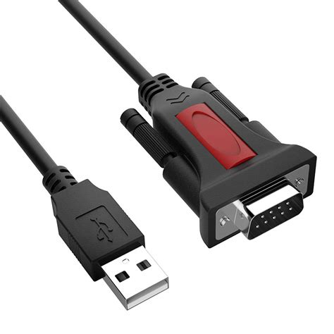 Buy Usb To Serial Adapter Ablewe 9 Pin Usb 20 To Rs232 Male Db9 Serial Converter Cable