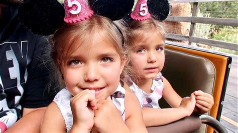 Taytum And Oakley Face Big Fears On Their 5th Birthday At Disneyland