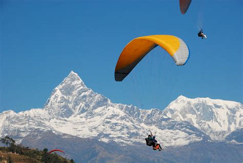 Experience The Thrill Of Paragliding In Beautiful Nepal