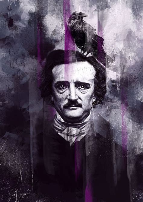 Edgar Allan Poe Painting