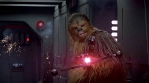 Star Wars Chewbacca Blaster Sound Effects From Episode 7 Youtube