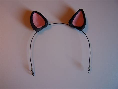 Cat Ears · An Ear Horn · Molding And Sewing On Cut Out Keep