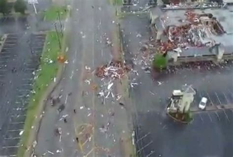 Drone Damage Video 30 Treated At Tulsa Hospital After Tornado