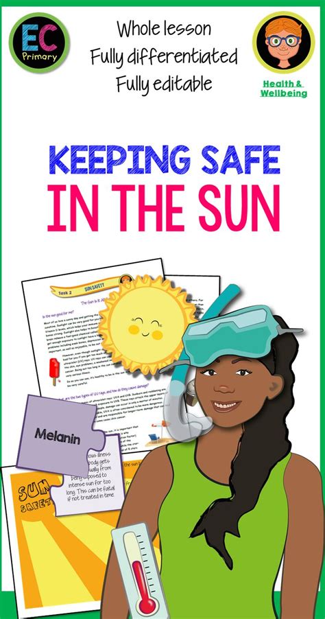 Sun Safety Pshe Lessons Teaching Resources Sun Safety Activities