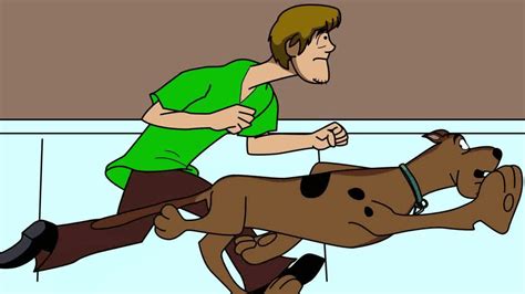 Shaggy And Scooby Running  By Trentj33 On Deviantart