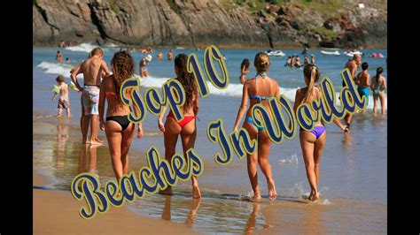 Top Best Beaches In The World For Traveling Youtube