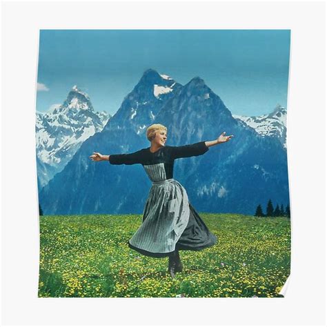 Sound Of Music Poster For Sale By Katiaajx Redbubble