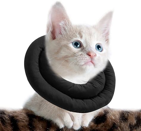 Ohcozzy Cat Cone With Adjustable Neck Soft Cat Recovery Collar For