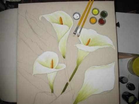 Ver más ideas sobre alcatraces, calas, flores pintadas. Dibujos de calas para pintar en tela - Imagui | FLORES | Pinterest | Pintar en tela, Calas y ...