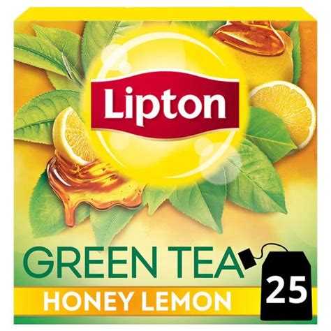 Lipton Honey Lemon Green Tea Bags 14 G 25 Pcs Jiomart Express