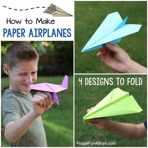 Different Paper Airplane Designs