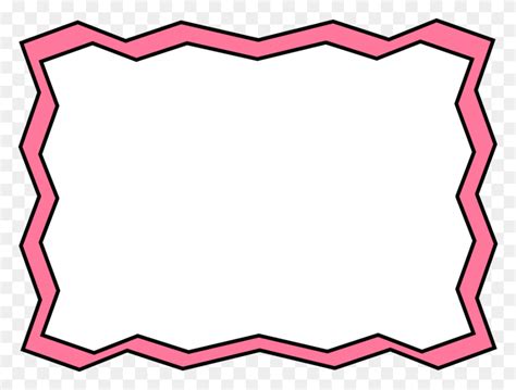Decorative Pink Border Clip Art At Clker Com Vector C