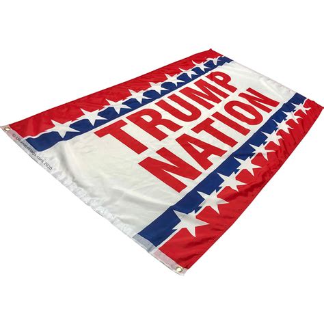 Trump Nation Flag 3x5 Ft Outdoor Double Sided Nylon Flags For Sale