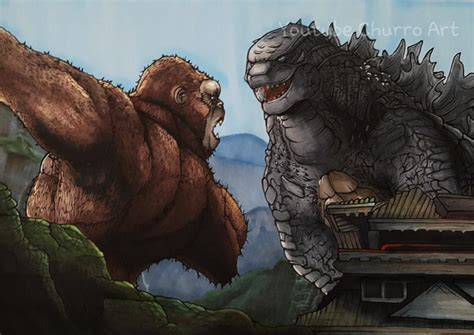Kong are regarded as spoilers until digital and home release. I Drew Godzilla Vs Kong : GODZILLA