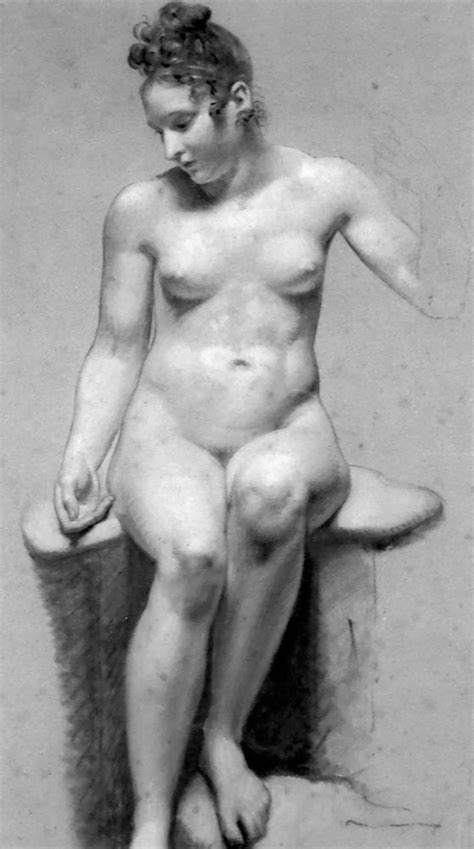 Seated Female Nude Neoclassicism Prudhon Https T Co