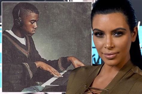 kim kardashian shares amazing kanye west throwback snap as rapper reveals new music irish