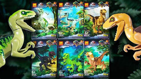 Lego Jurassic World Dinosaurs Knock Off Lele 39126 Youtube