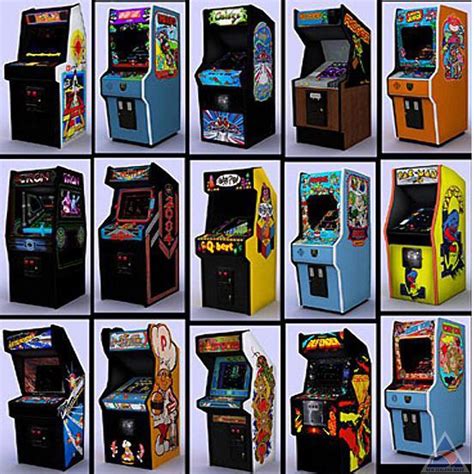80s Arcade Game Characters
