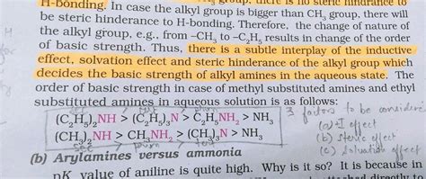 Give Reason Why Order Of Basic Strength Of Methyl And Ethyl