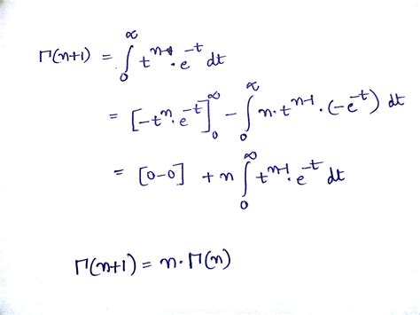 Solved The Gamma Function Is Defined As Γx∫ ∞at Top 0at