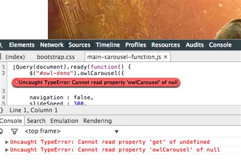 Javascript Uncaught Typeerror Cannot Read Property Owlcarousel Of