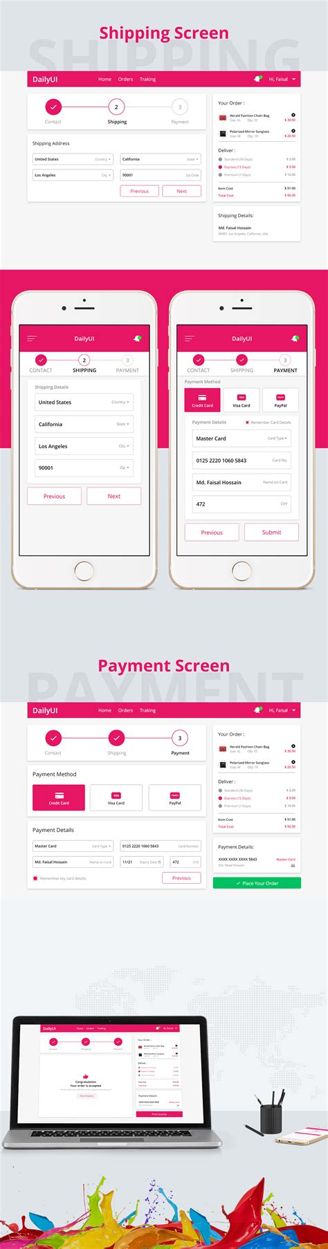 We did not find results for: Daily UI #002 - Credit Card Checkout on Behance